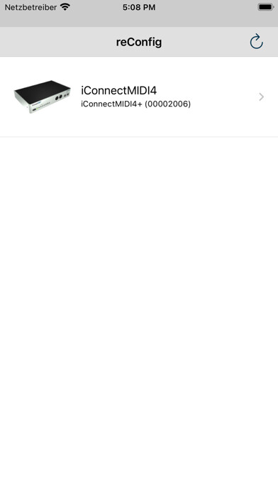 Emulate iPhone app reConfig using MyAndroid
