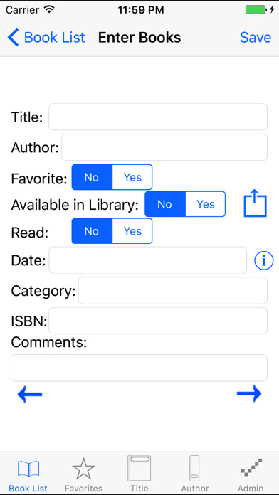 Emulate iPhone app RecordBooks Lite using MyAndroid