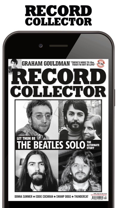 Emulate iPhone app Record Collector Magazine using MyAndroid