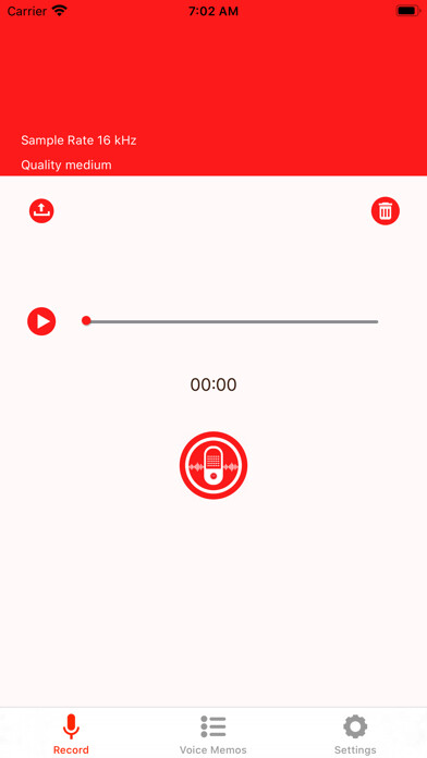 Emulate iPhone app Recorder 360 using MyAndroid