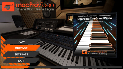 Emulate iPhone app Recording The Grand Piano using MyAndroid