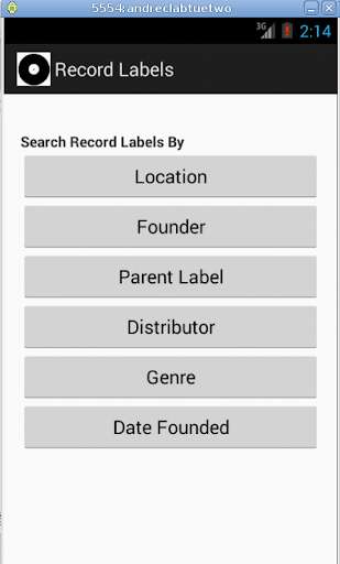 Emulate Android APK Record Labels Emulate Android APK Record Labels