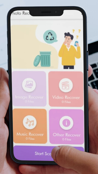 Run android online APK Recover photos videos files from MyAndroid or emulate Recover photos videos files using MyAndroid