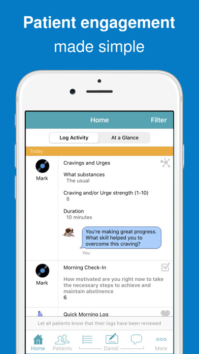 Emulate iPhone app Recovery Path for Clinicians using MyAndroid Emulate iPhone app Recovery Path for Clinicians using MyAndroid