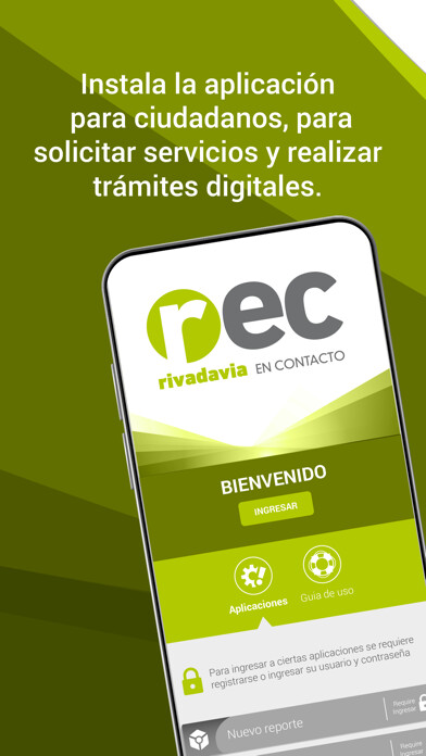 Emulate iPhone app REC — Rivadavia en Contacto using MyAndroid Emulate iPhone app REC — Rivadavia en Contacto using MyAndroid