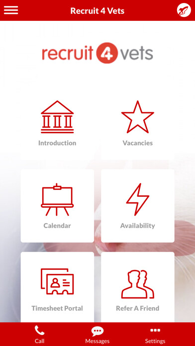 Emulate iPhone app Recruit 4 Vets using MyAndroid