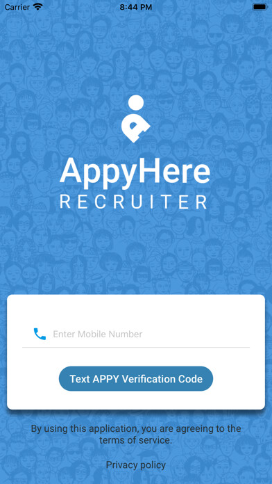 Emulate iPhone app Recruiter for AppyHere using MyAndroid