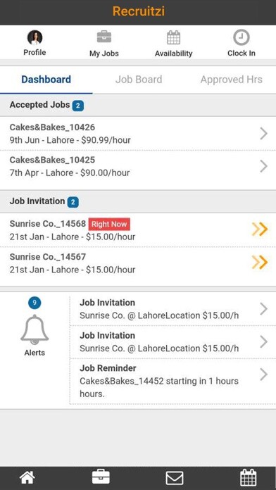 Run android online APK Recruitzi from MyAndroid or emulate Recruitzi using MyAndroid