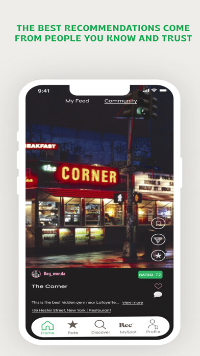 Emulate iPhone app RecSpot - What to Watch or Eat using MyAndroid Emulate iPhone app RecSpot - What to Watch or Eat using MyAndroid
