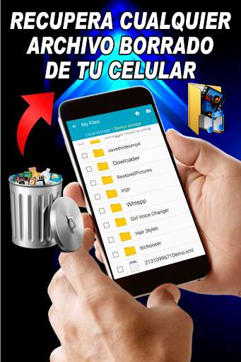 Run android online APK Recupera Todos _ Archivos Guia from MyAndroid or emulate Recupera Todos _ Archivos Guia using MyAndroid