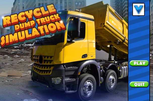 Emulate Android APK Recycle Dump Truck Simulation