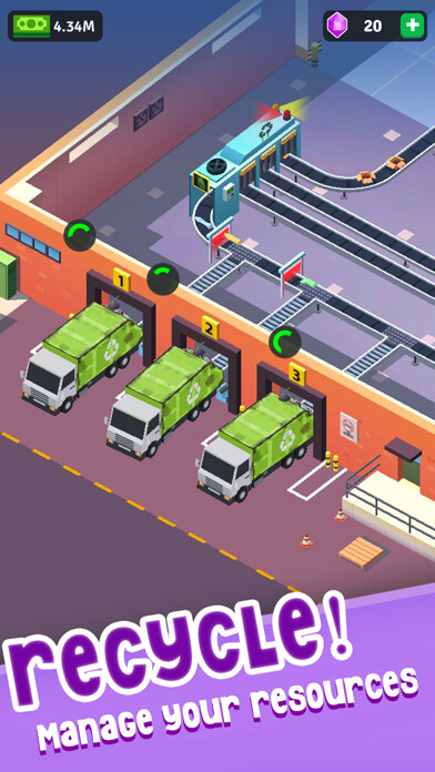 Run android online APK Recycle Tycoon 3D from MyAndroid or emulate Recycle Tycoon 3D using MyAndroid