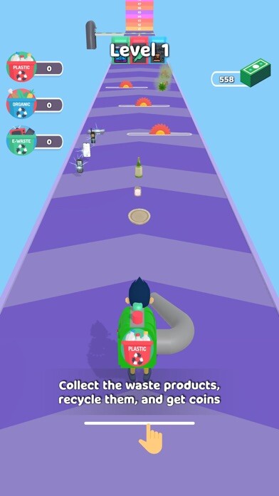 Emulate iPhone app Recycling Hero using MyAndroid