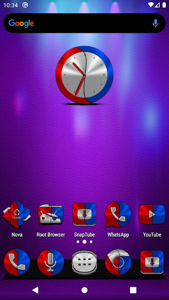 Run android online APK Red and Blue Icon Pack from MyAndroid or emulate Red and Blue Icon Pack using MyAndroid