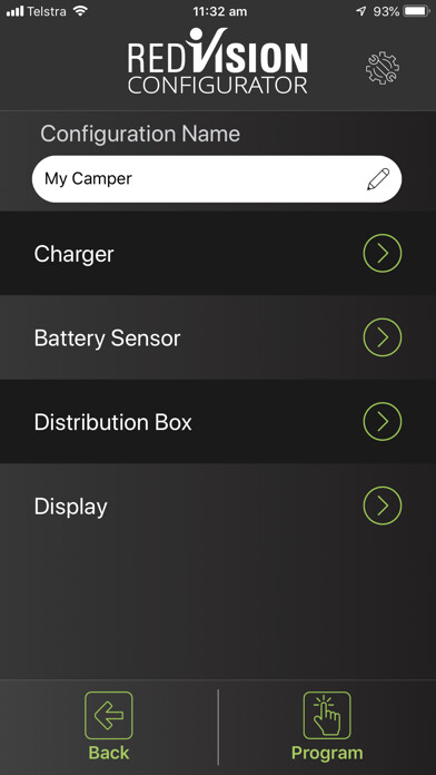 Emulate iPhone app REDARC RedVision Configurator using MyAndroid Emulate iPhone app REDARC RedVision Configurator using MyAndroid