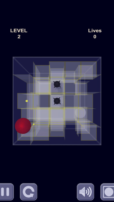 Emulate iPhone app Red ball & Glass maze using MyAndroid
