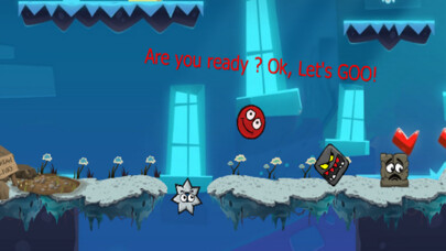 Emulate iPhone app red ball hero - roll and jump using MyAndroid Emulate iPhone app red ball hero - roll and jump using MyAndroid
