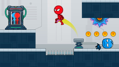 Emulate iPhone app Red & Blue: Mighty Adventure using MyAndroid