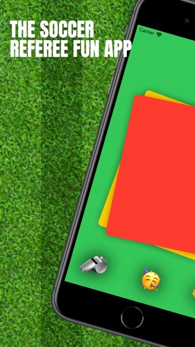 Emulate iPhone app Red Card App - TV Room Referee using MyAndroid