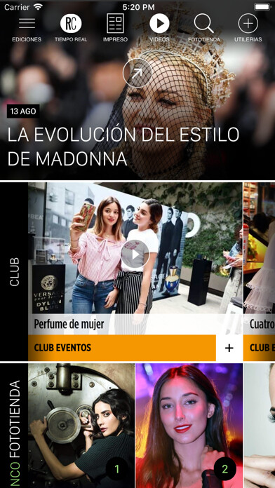 Emulate iPhone app Red Carpet REFORMA using MyAndroid