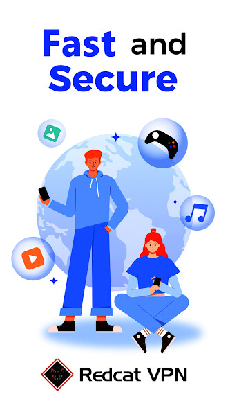 Run android online APK Redcat Vpn: Secured  Trusted from MyAndroid or emulate Redcat Vpn: Secured  Trusted using MyAndroid