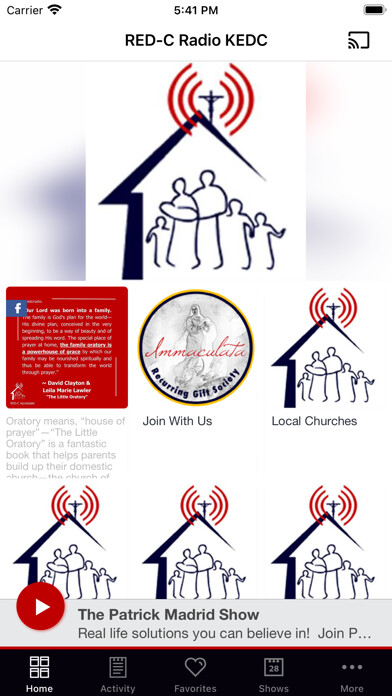 Emulate iPhone app RED-C Radio KEDC using MyAndroid Emulate iPhone app RED-C Radio KEDC using MyAndroid