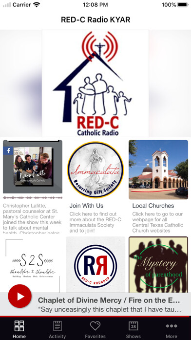 Emulate iPhone app RED-C Radio KYAR using MyAndroid Emulate iPhone app RED-C Radio KYAR using MyAndroid