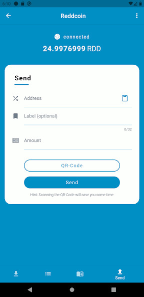 Run android online APK Reddcoin Mobile Wallet from MyAndroid or emulate Reddcoin Mobile Wallet using MyAndroid Run android online APK Reddcoin Mobile Wallet from MyAndroid or emulate Reddcoin Mobile Wallet using MyAndroid
