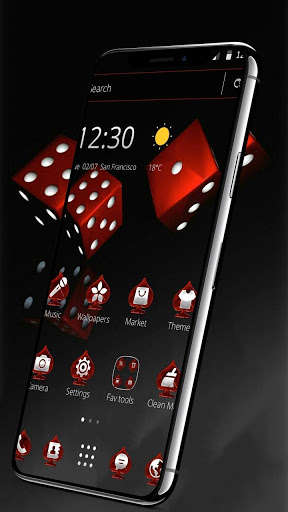 Run android online APK Red Dice Black Business Theme from MyAndroid or emulate Red Dice Black Business Theme using MyAndroid
