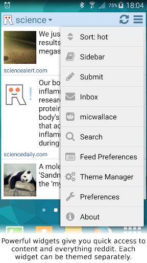 Run android online APK Reddinator Widget for Reddit from MyAndroid or emulate Reddinator Widget for Reddit using MyAndroid Run android online APK Reddinator Widget for Reddit from MyAndroid or emulate Reddinator Widget for Reddit using MyAndroid