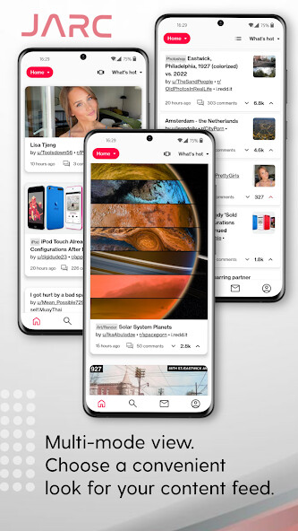 Run android online APK Reddit JARC from MyAndroid or emulate Reddit JARC using MyAndroid