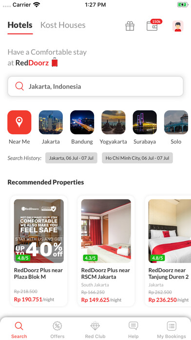 Emulate iPhone app RedDoorz - Hotel Booking App using MyAndroid Emulate iPhone app RedDoorz - Hotel Booking App using MyAndroid