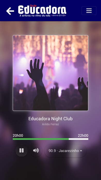 Emulate iPhone app Rede Educadora FM using MyAndroid Emulate iPhone app Rede Educadora FM using MyAndroid