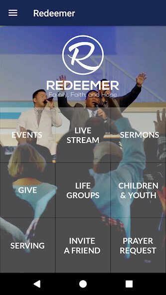 Run android online APK Redeemer Apostolic Church from MyAndroid or emulate Redeemer Apostolic Church using MyAndroid