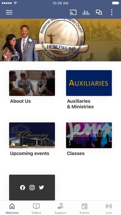 Emulate iPhone app Redeemer MBC using MyAndroid Emulate iPhone app Redeemer MBC using MyAndroid
