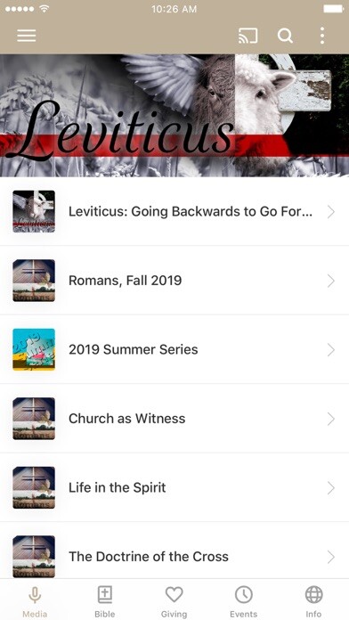 Emulate iPhone app Redeemer Redmond Church using MyAndroid Emulate iPhone app Redeemer Redmond Church using MyAndroid