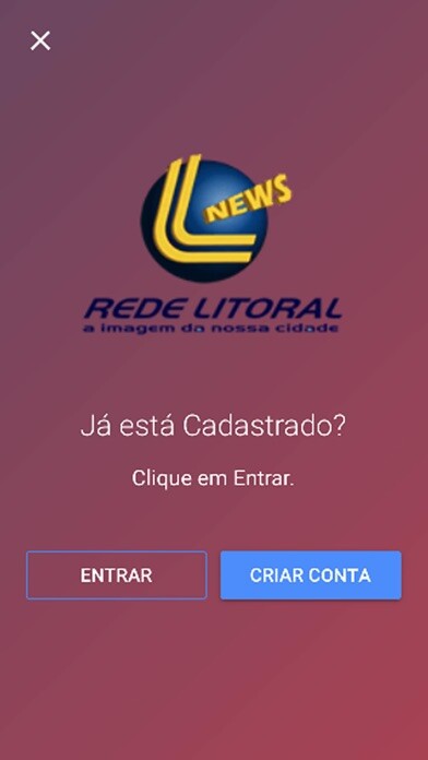 Emulate iPhone app Rede Litoral News using MyAndroid Emulate iPhone app Rede Litoral News using MyAndroid