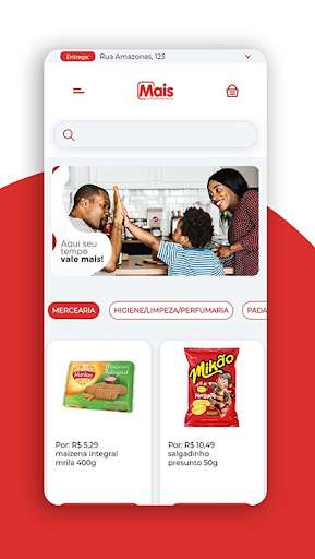 Run android online APK Rede Mais Supermercados from MyAndroid or emulate Rede Mais Supermercados using MyAndroid