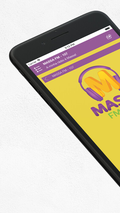 Emulate iPhone app Rede Massa FM using MyAndroid