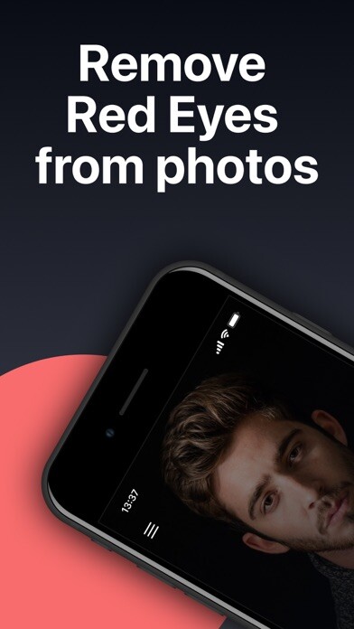 Emulate iPhone app RedEye Fix: Red Eye Corrector using MyAndroid