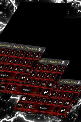 Emulate Android APK Red Flame Keyboard Theme (New)
