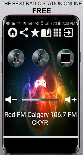 Run android online APK Red FM Calgary 106.7 FM CKYR CA App Radio Free Lis from MyAndroid or emulate Red FM Calgary 106.7 FM CKYR CA App Radio Free Lis using MyAndroid