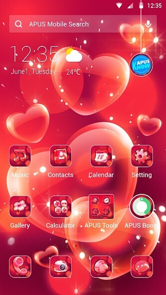 Run android online APK Red Love Heart APUS Launcher theme from MyAndroid or emulate Red Love Heart APUS Launcher theme using MyAndroid Run android online APK Red Love Heart APUS Launcher theme from MyAndroid or emulate Red Love Heart APUS Launcher theme using MyAndroid