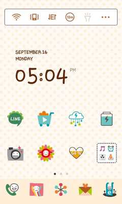 Emulate Android APK Redmon CuteSimple Dodol Theme