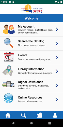 Run android online APK Redondo Beach Public Library from MyAndroid or emulate Redondo Beach Public Library using MyAndroid Run android online APK Redondo Beach Public Library from MyAndroid or emulate Redondo Beach Public Library using MyAndroid