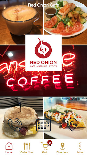 Emulate iPhone app Red Onion Cafe using MyAndroid Emulate iPhone app Red Onion Cafe using MyAndroid