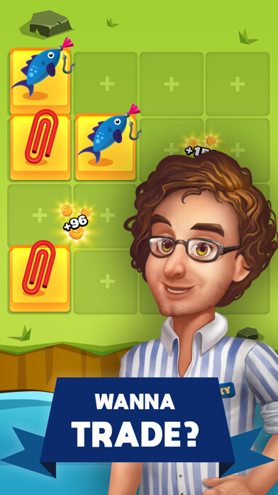 Emulate iPhone app Red Paperclip Merge using MyAndroid