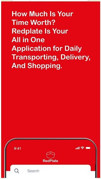 Run android online APK RedPlate -Delivery,Ride  More from MyAndroid or emulate RedPlate -Delivery,Ride  More using MyAndroid