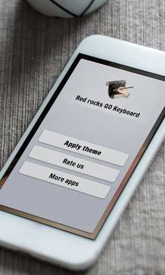 Emulate Android APK Red rocks Keyboard Skin Emulate Android APK Red rocks Keyboard Skin