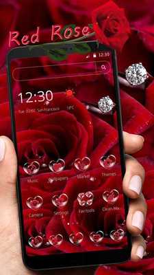 Emulate Android APK Red Rose Diamond Theme Emulate Android APK Red Rose Diamond Theme